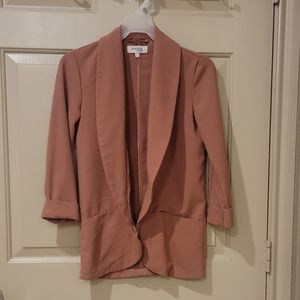 Dusty pink blazer